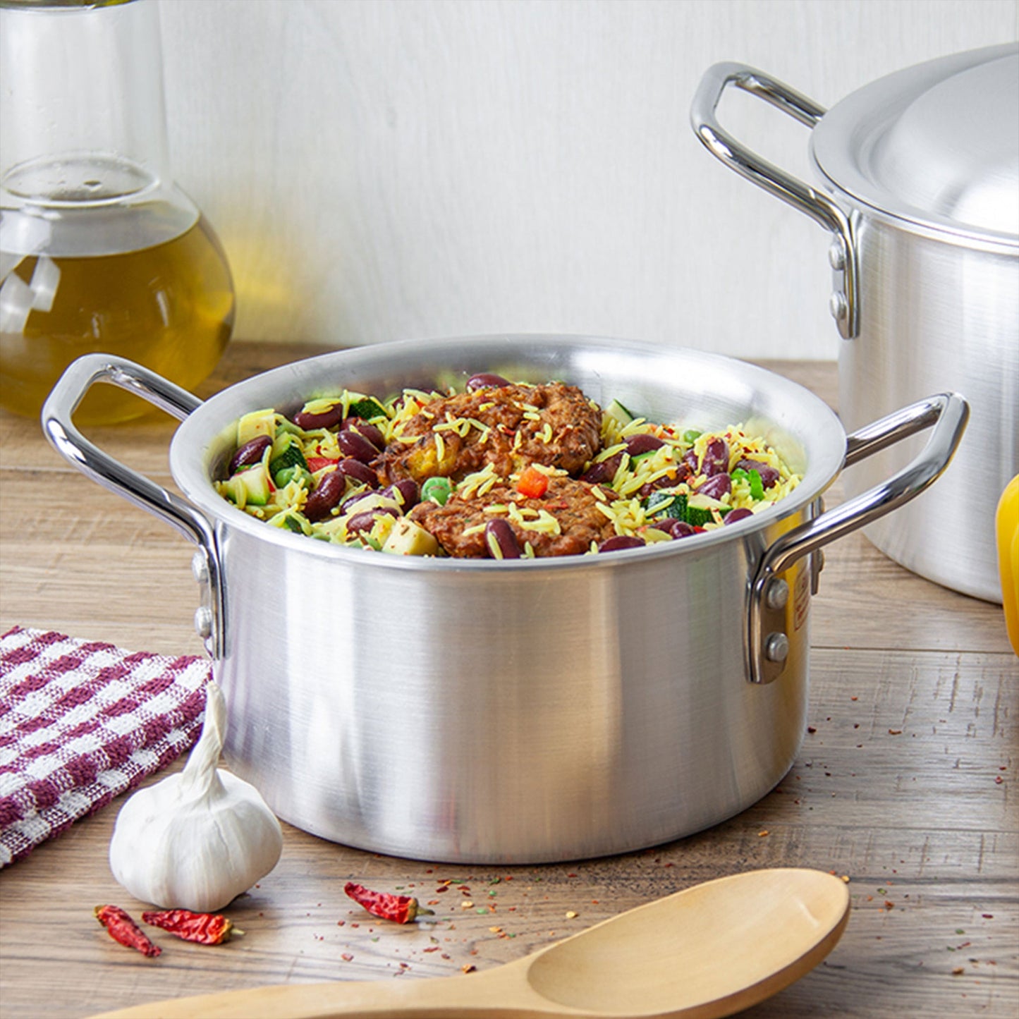 Aluminium Casserole - ORION - 22 cm
