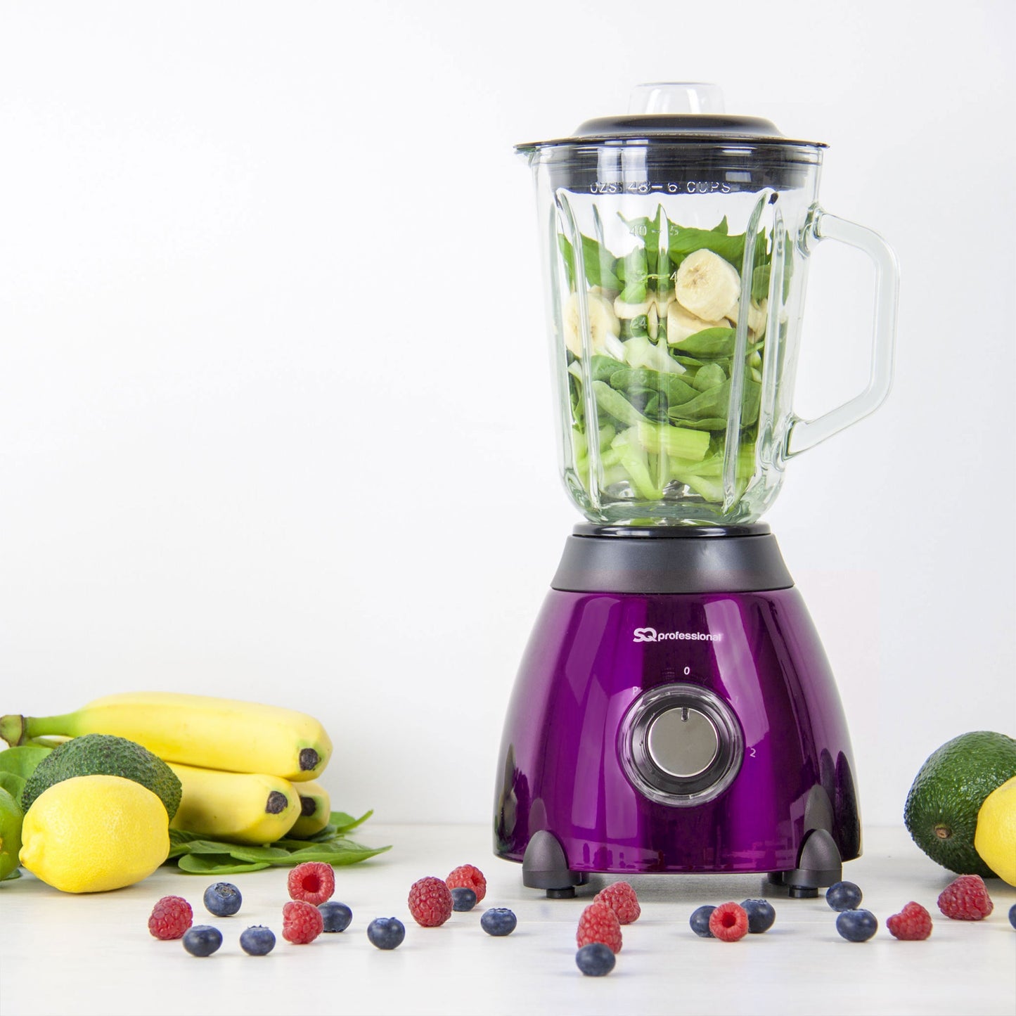 500W 2 in 1 Luminate Blender & Grinder - GEMS - Amethyst