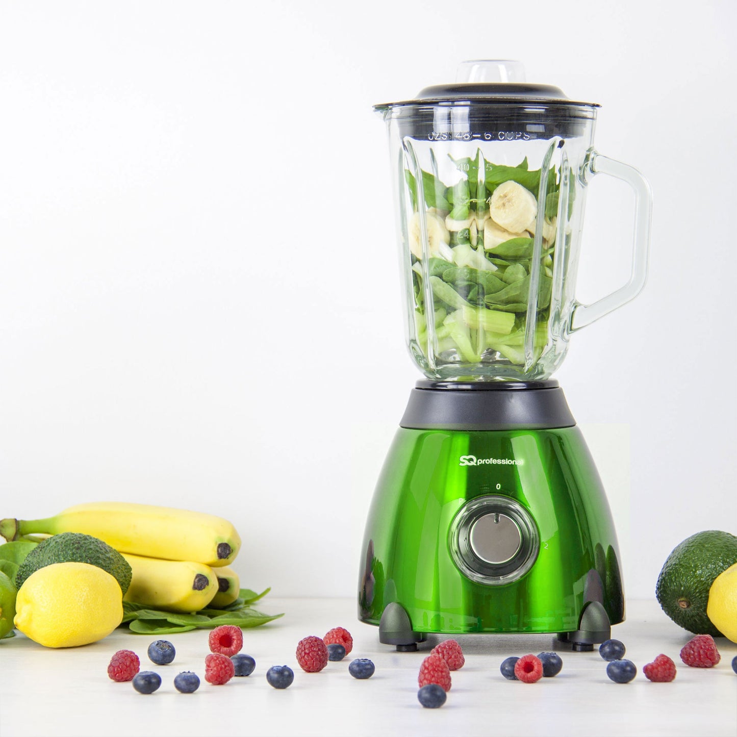 500W 2 in 1 Luminate Blender & Grinder - GEMS - Emerald