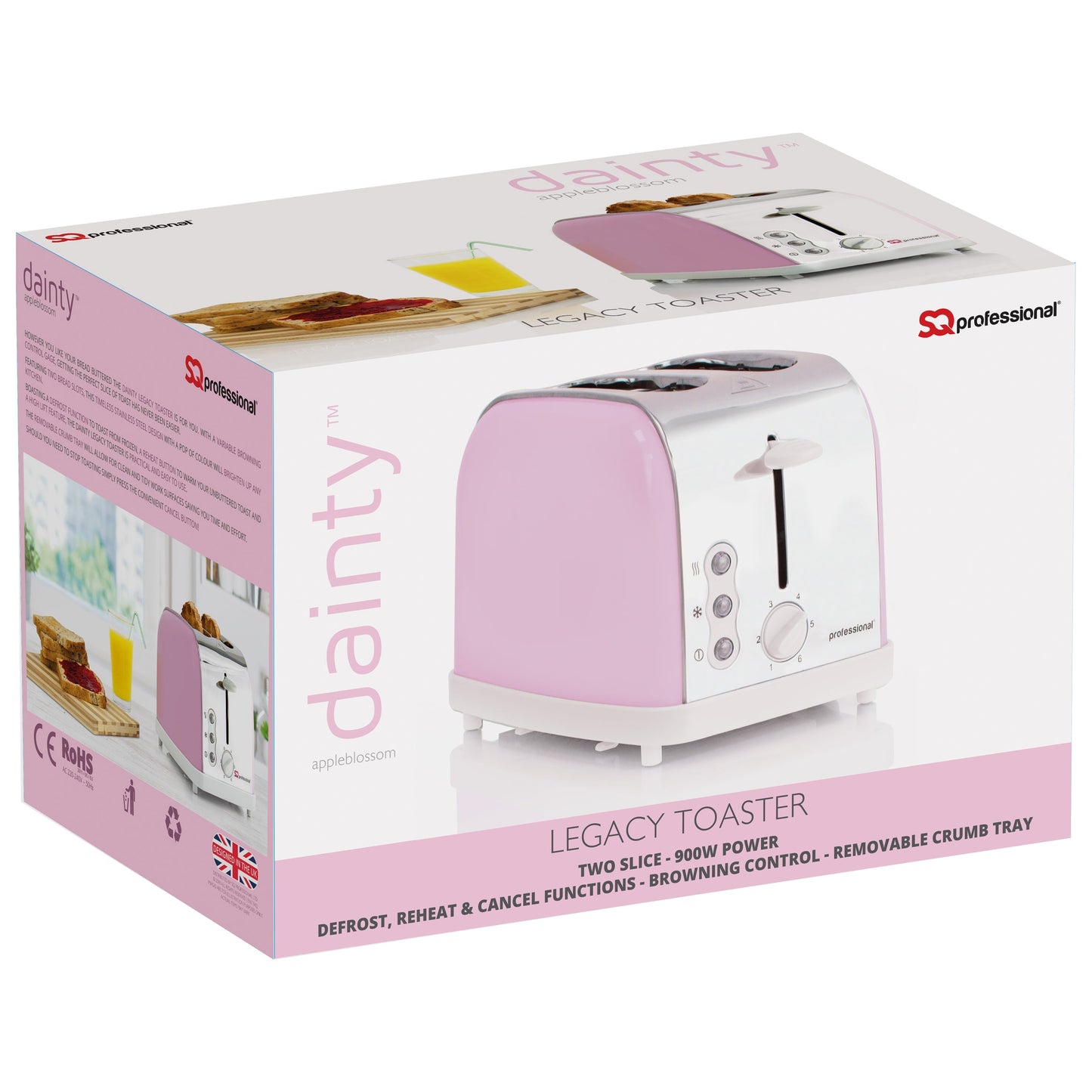 Legacy Toaster - DAINTY - Apple Blossom