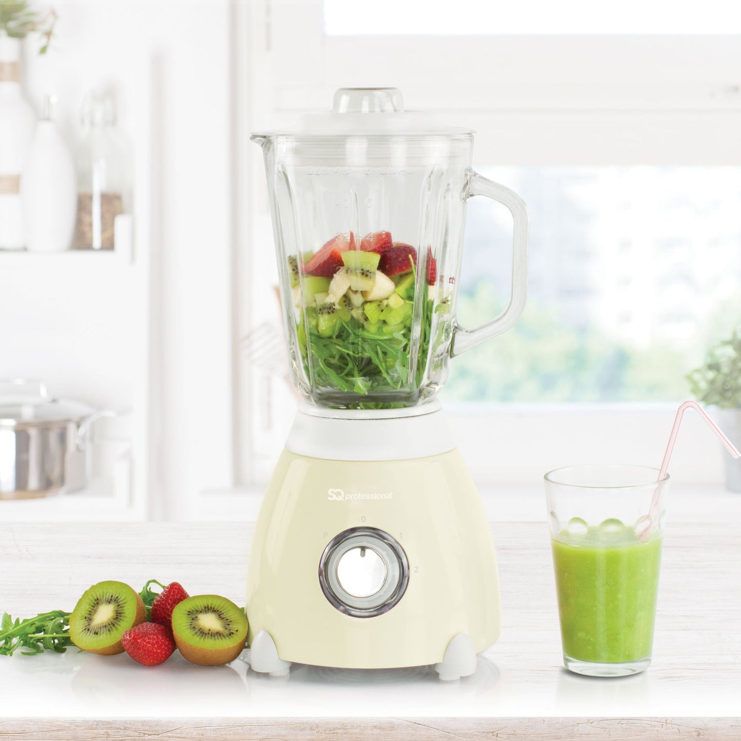 500W 2 in 1 Luminate Blender & Grinder - DAINTY - Chantilly