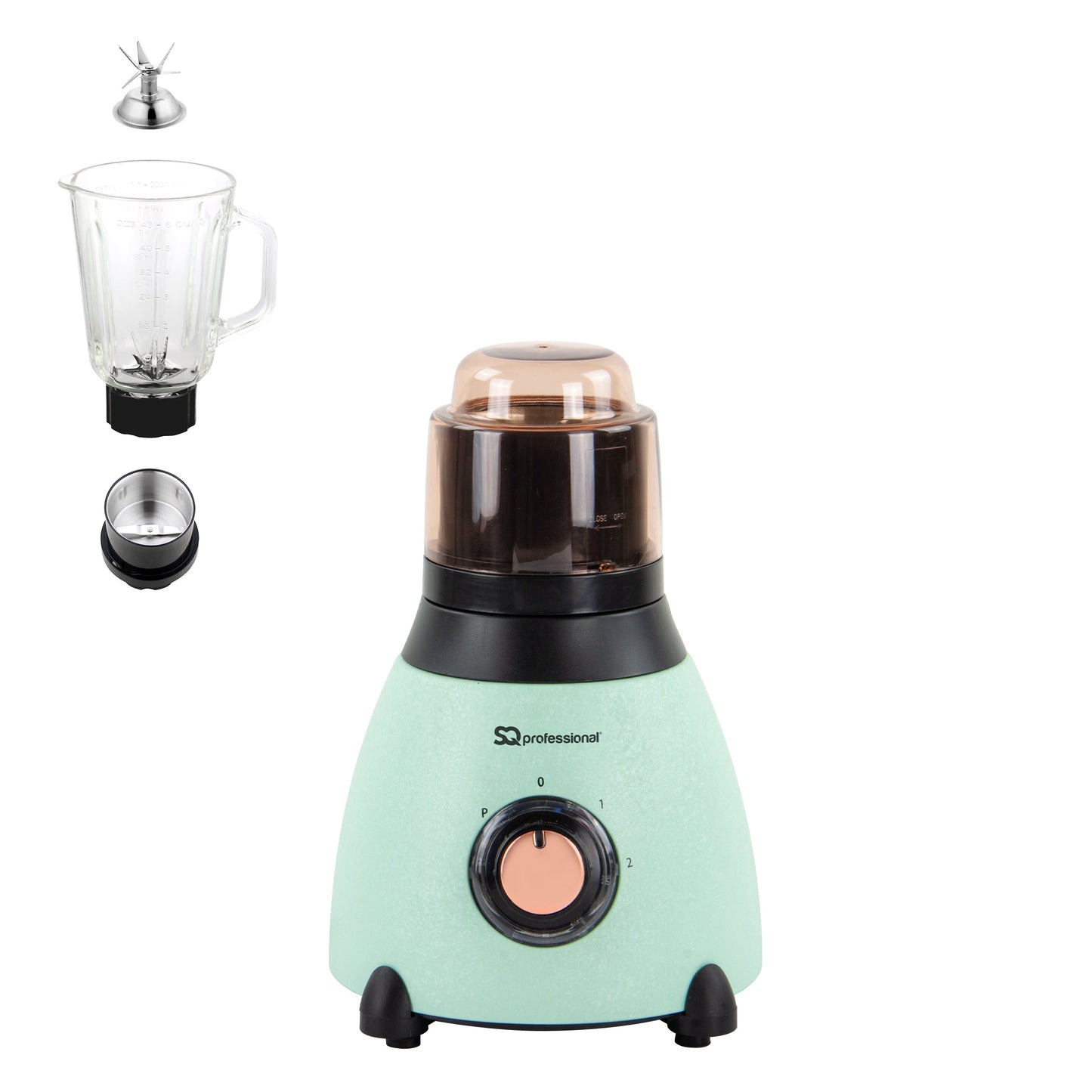 500W 2 in 1 Blender & Grinder - EPOQUE - Green