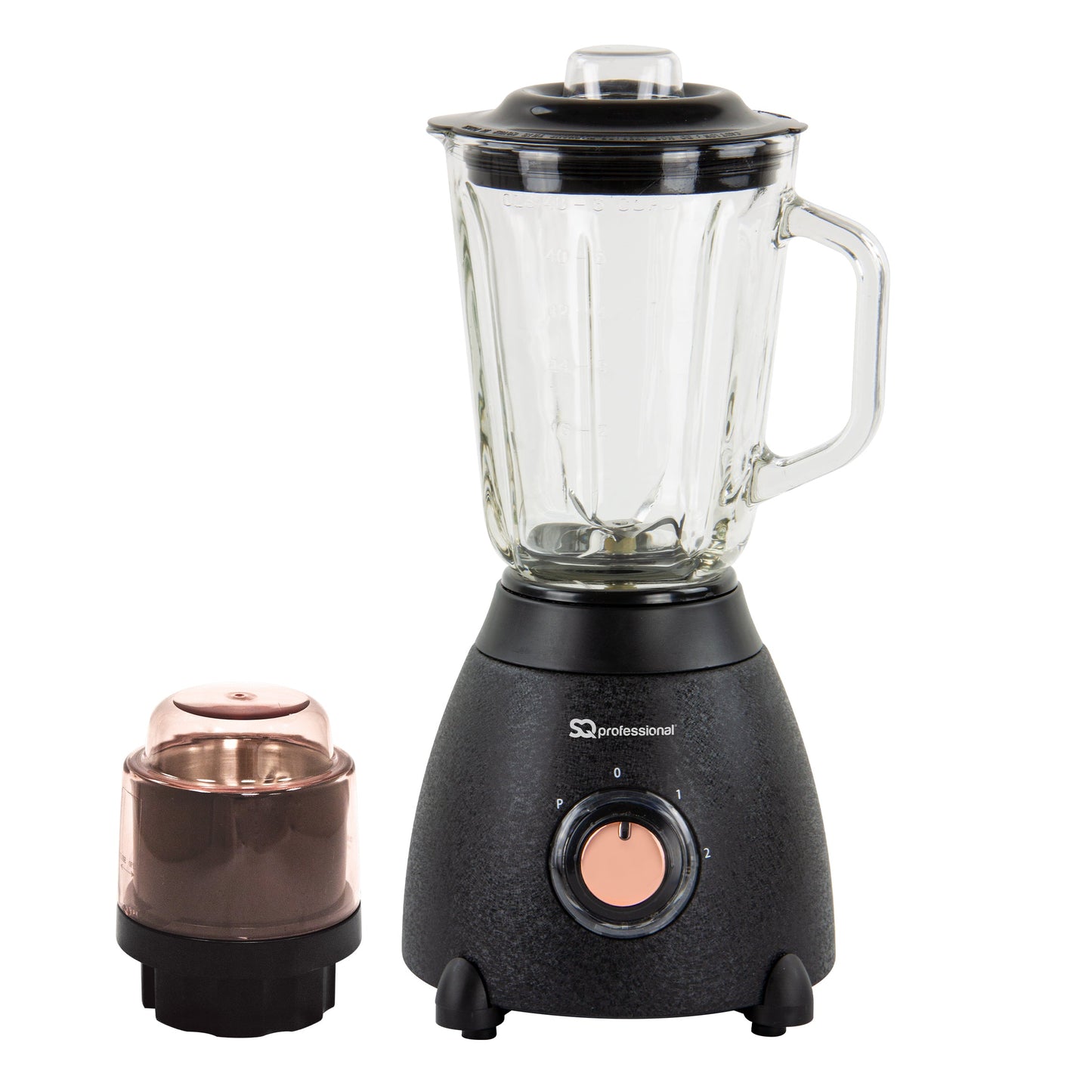 500W 2 in 1 Blender & Grinder - EPOQUE - Black