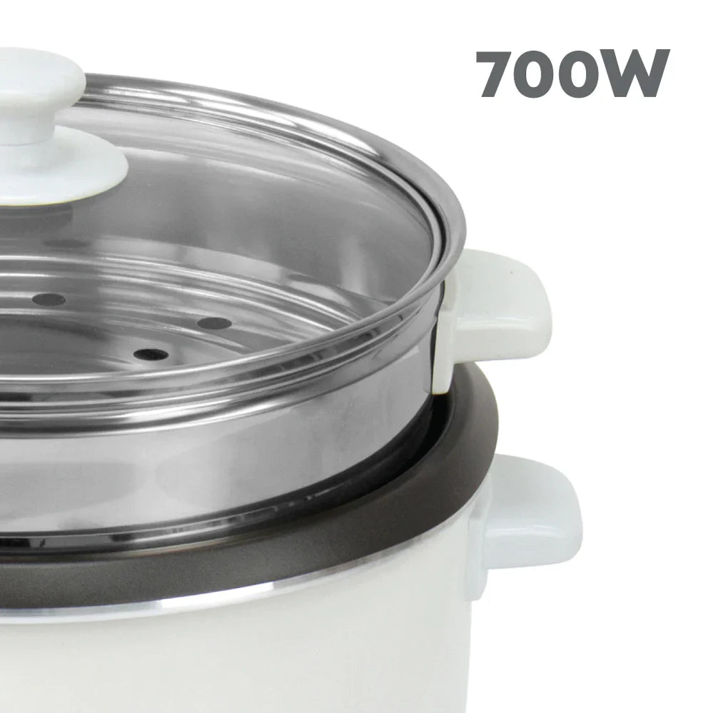 Blitz Electric Rice Cooker with Steamer - 1.8L