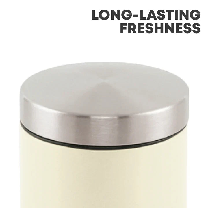 SQ Professional Dainty Airtight Food Canister 3pc Set - Chantilly
