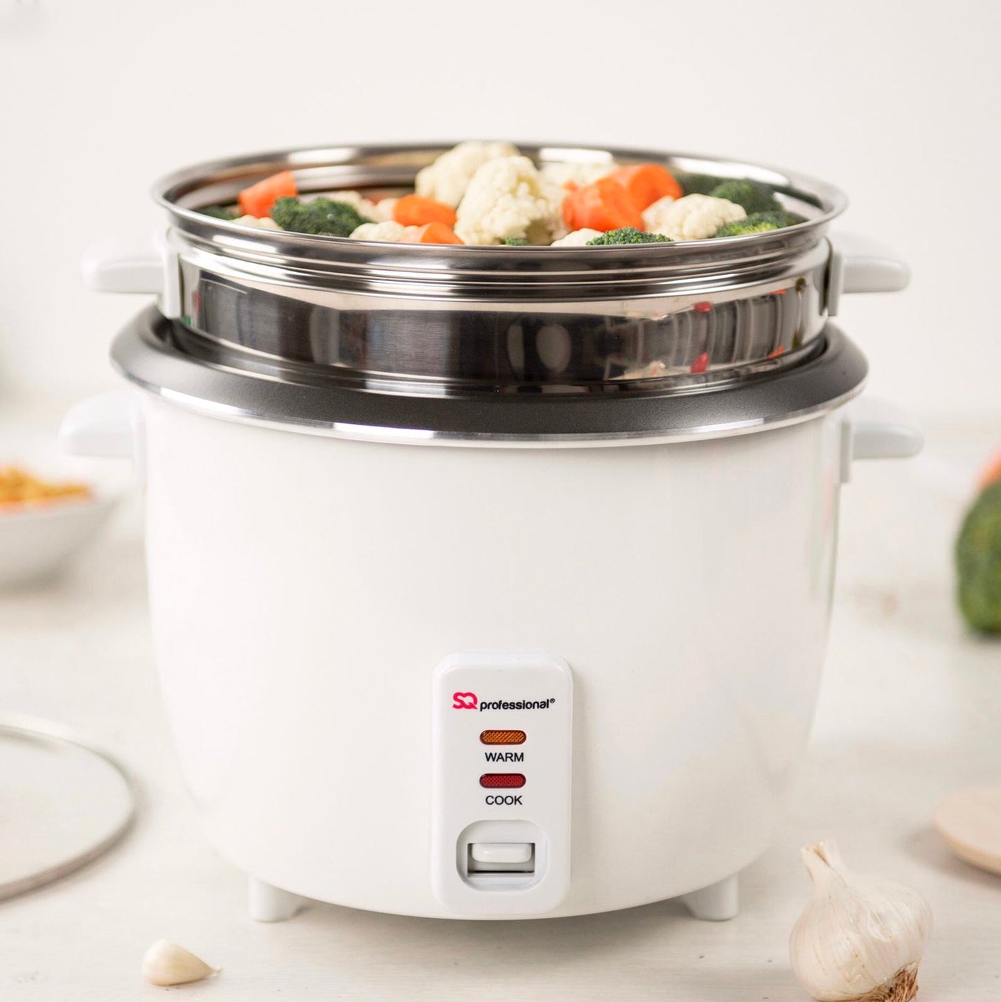 Blitz Electric Rice Cooker with Steamer - 2.8L