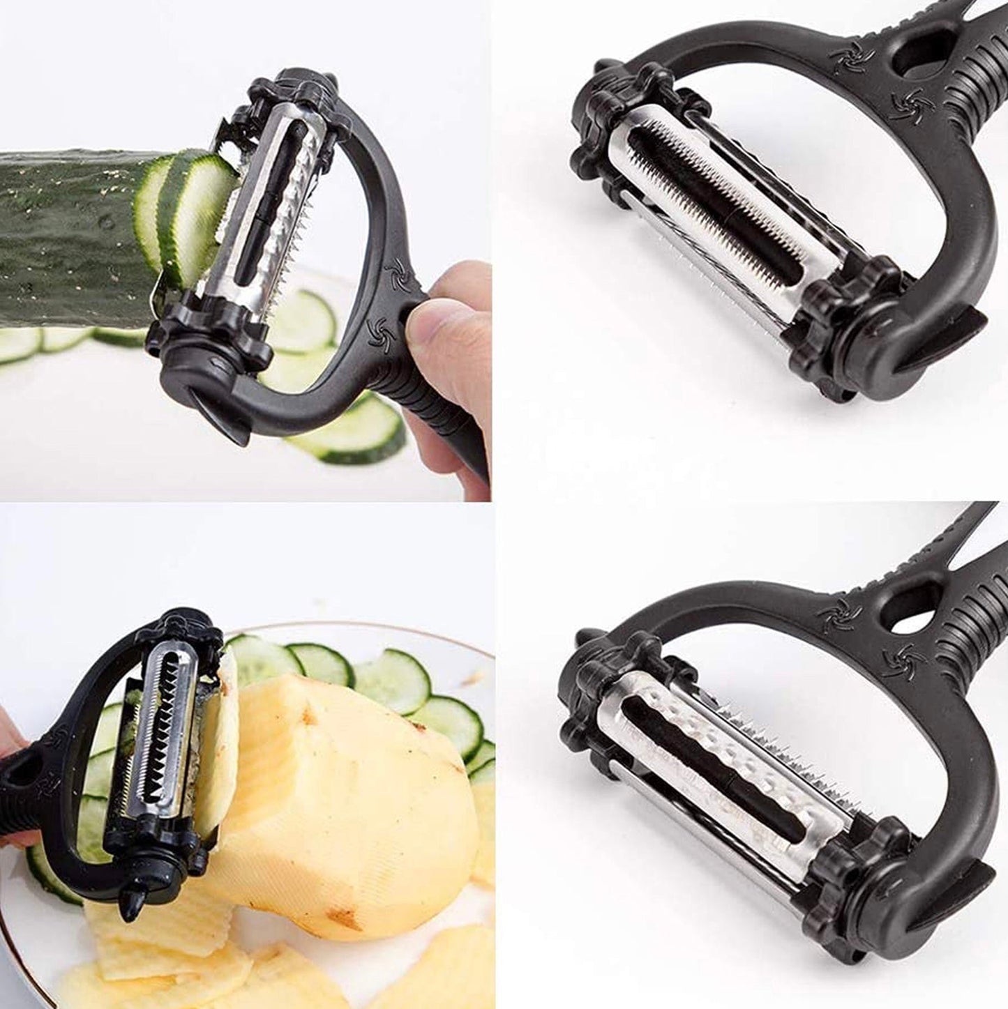 Durane Multi Blade Hand Peeler 3 in 1