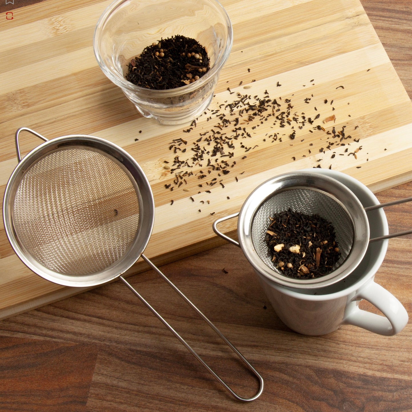Tea Strainer - 2 Pcs Set