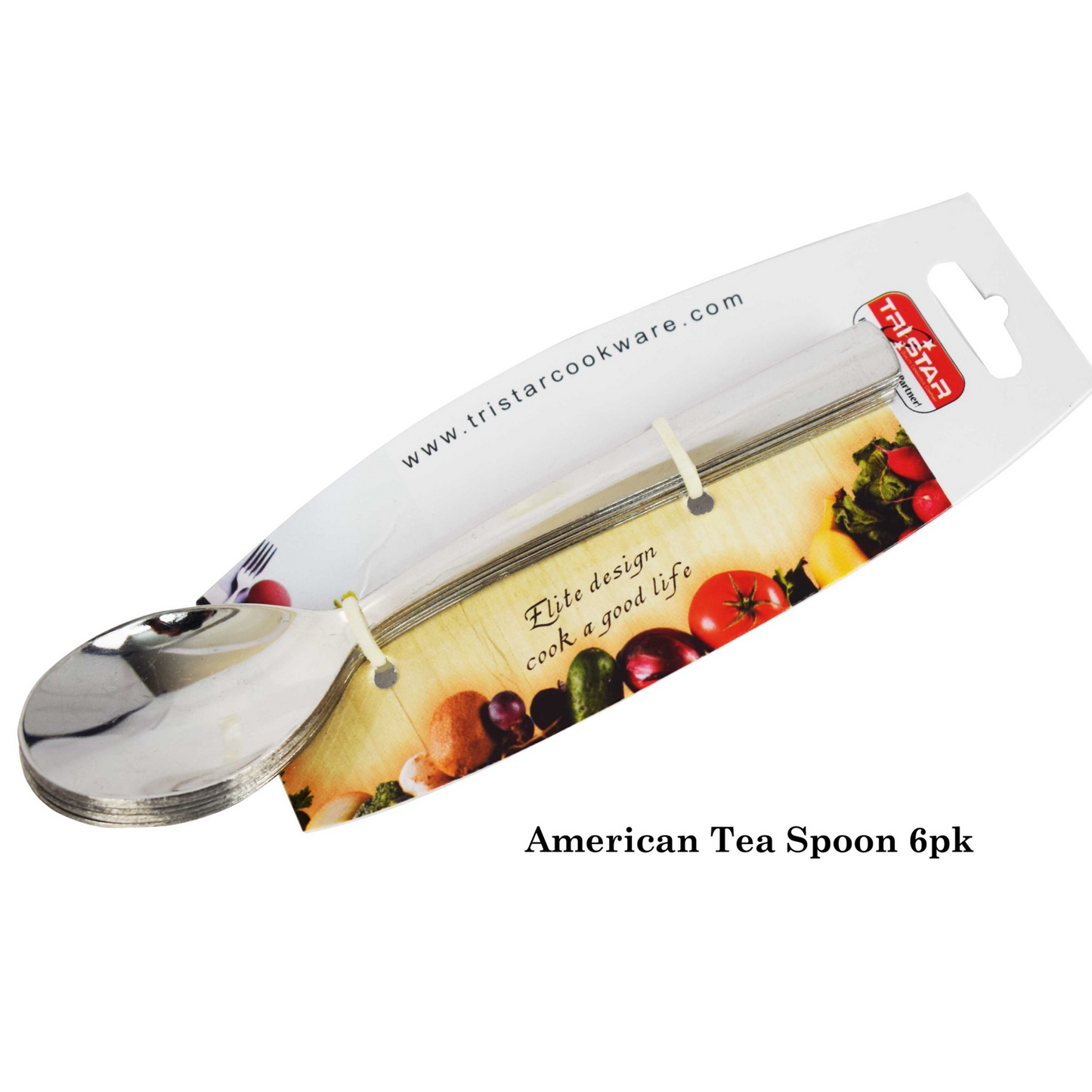 Tri-Star American Tea Spoon 6 Pc