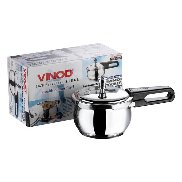 Stainless Steel Pressure Cooker - Induction Base - SPLENDID PLUS -2.5 L