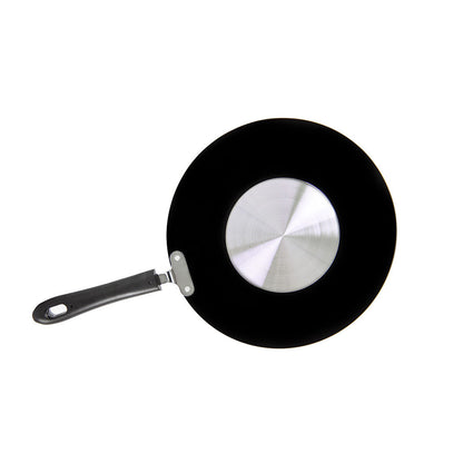 Flat Tawa Pan - Black - 30 cm