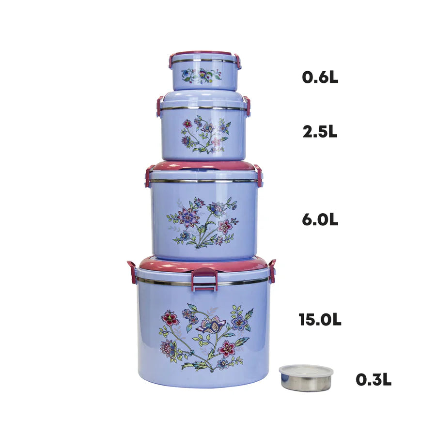 Hot Pots - ELITE ELEGANCE - Blue - 5 Pcs Set