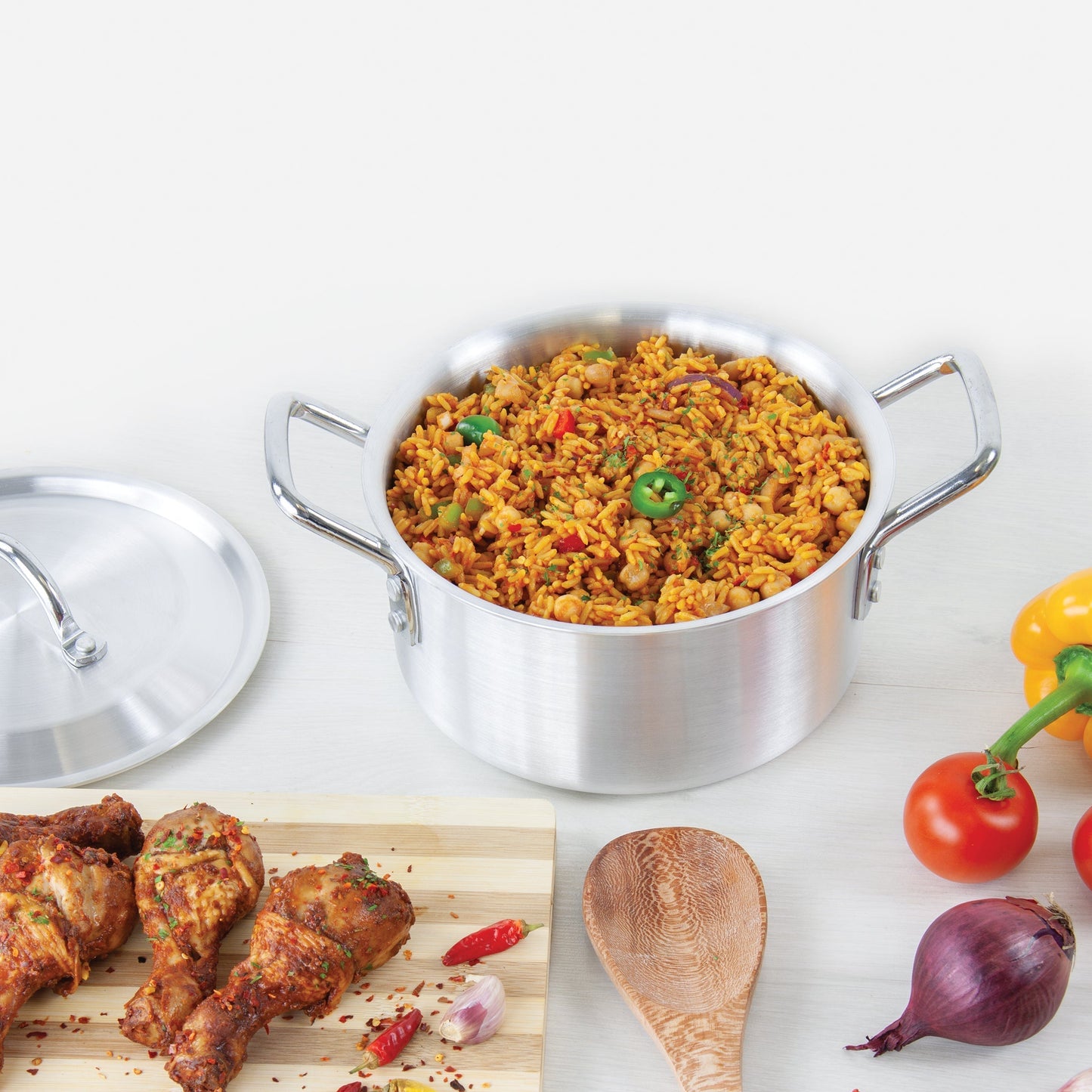 Aluminium Casserole - CARINA - 22 cm