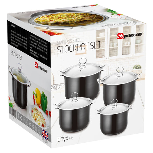 Stainless Steel Stockpot - Induction Base - ONYX - 26cm