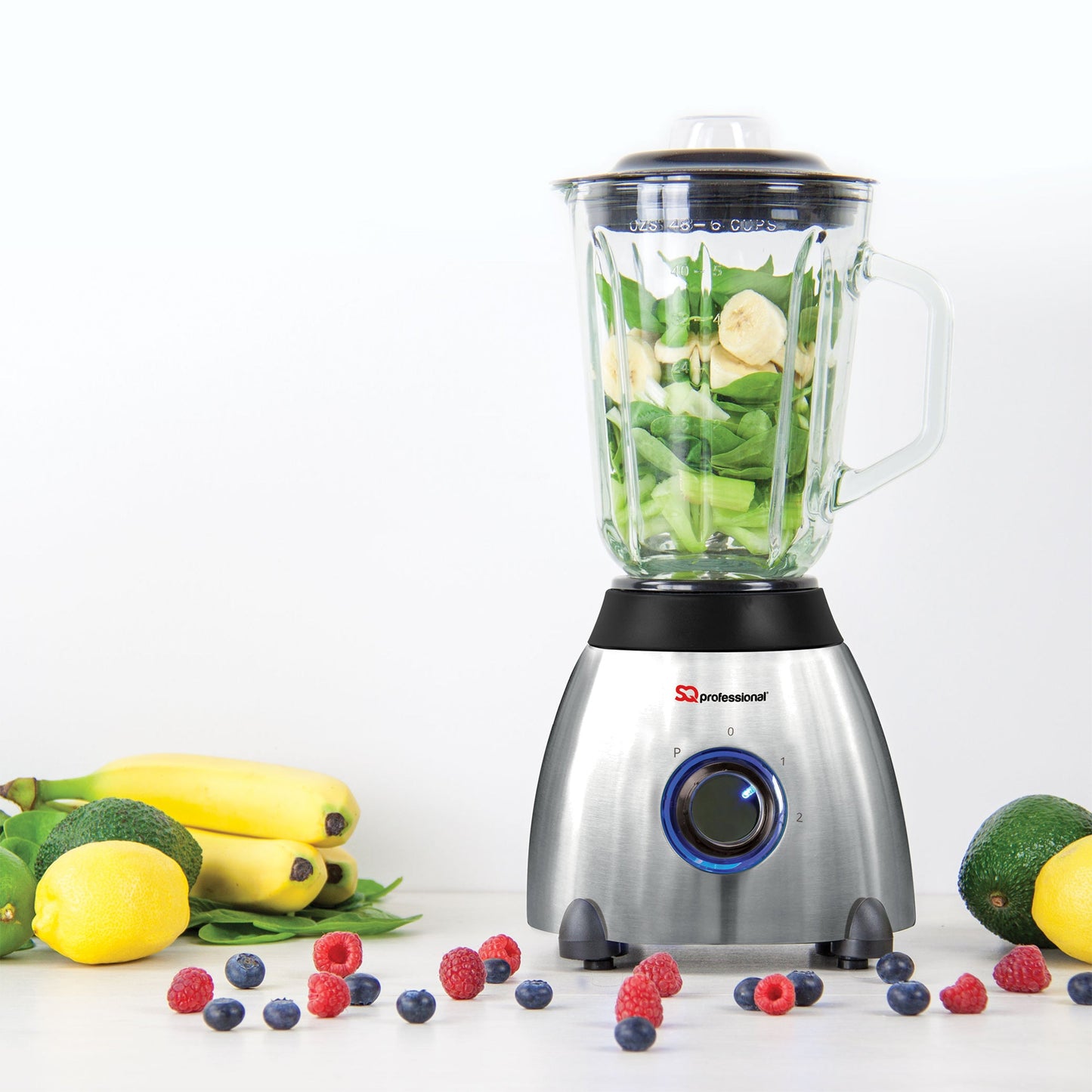 500W 2 in 1 Luminate Blender & Grinder - GEMS - Quartz