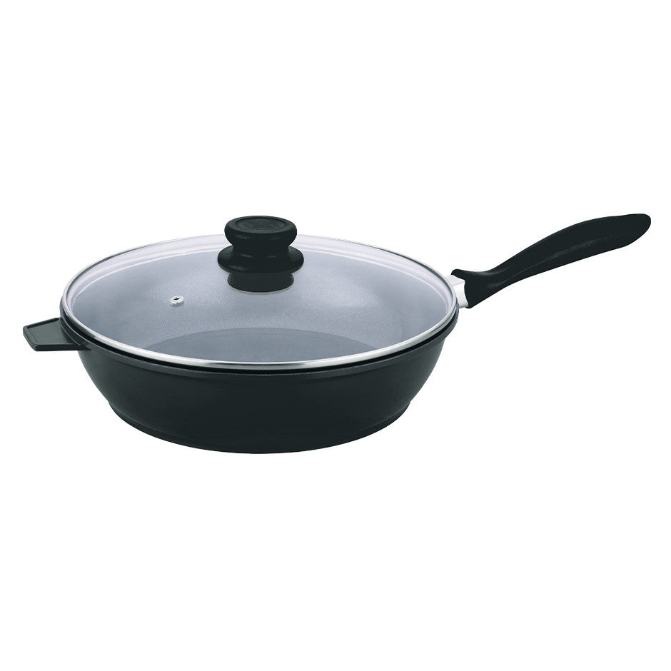 Ceramic Coated Saute Pan - Induction Base - NEA - Black - 24 cm