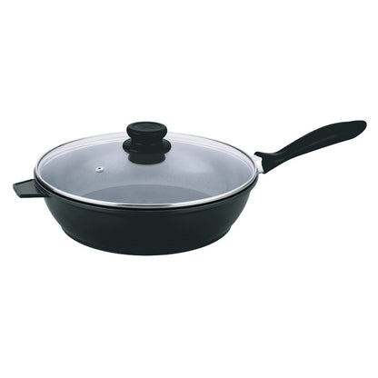 Ceramic Coated Saute Pan - Induction Base - NEA - Black - 24 cm