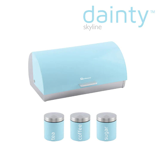 Bread Bin & Canisters Set - DAINTY - Skyline