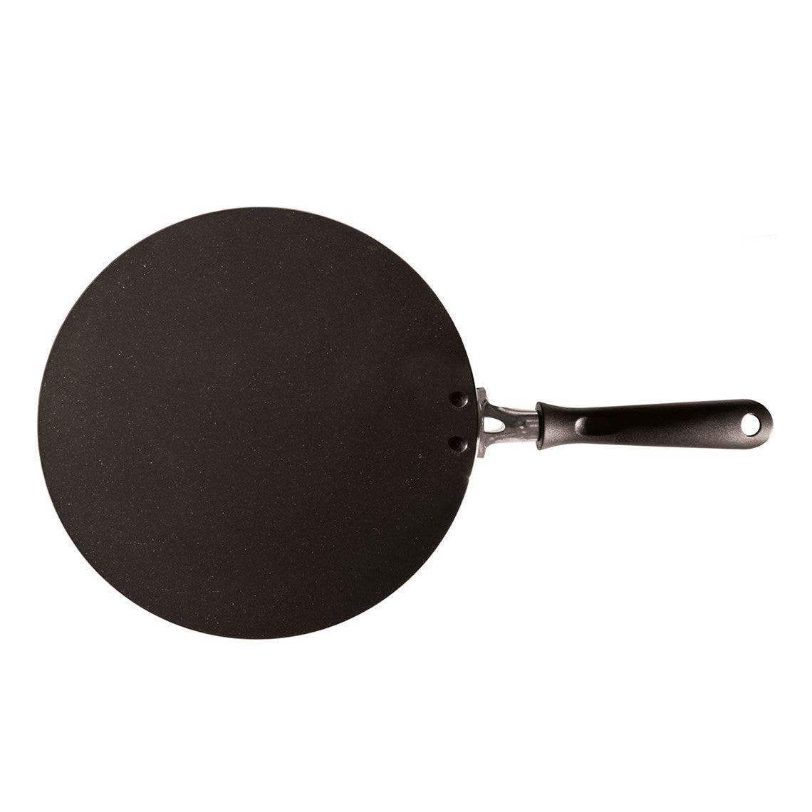 Flat Tawa Pan - Black - 30 cm