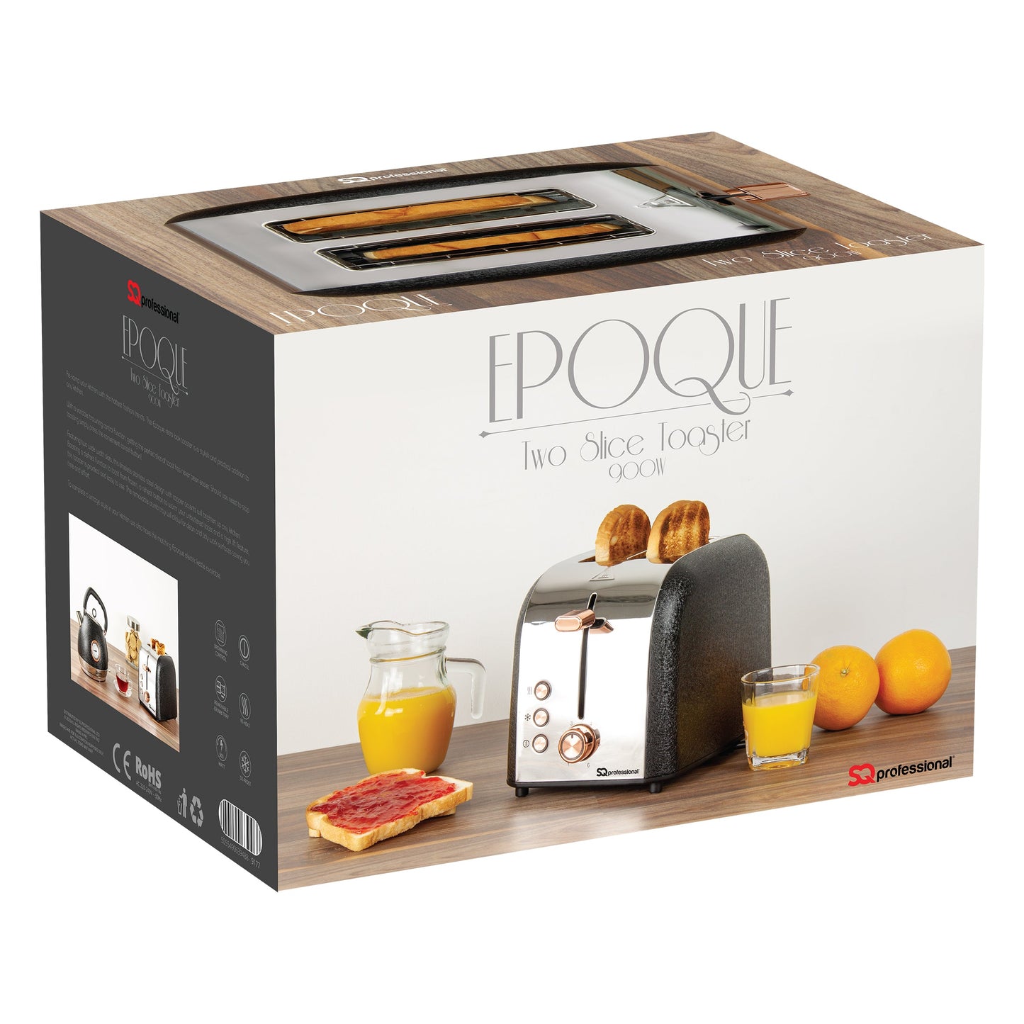 Toaster - EPOQUE - Black