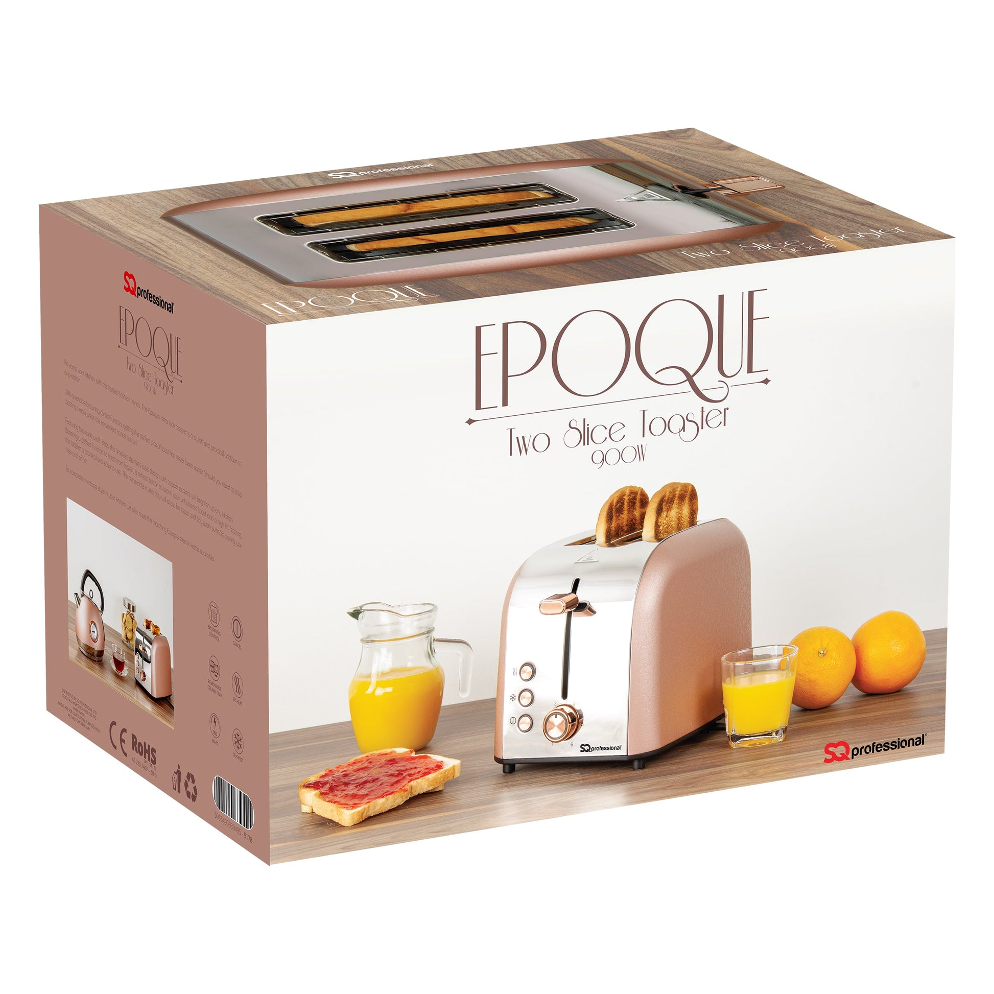 Toaster - EPOQUE - Pink