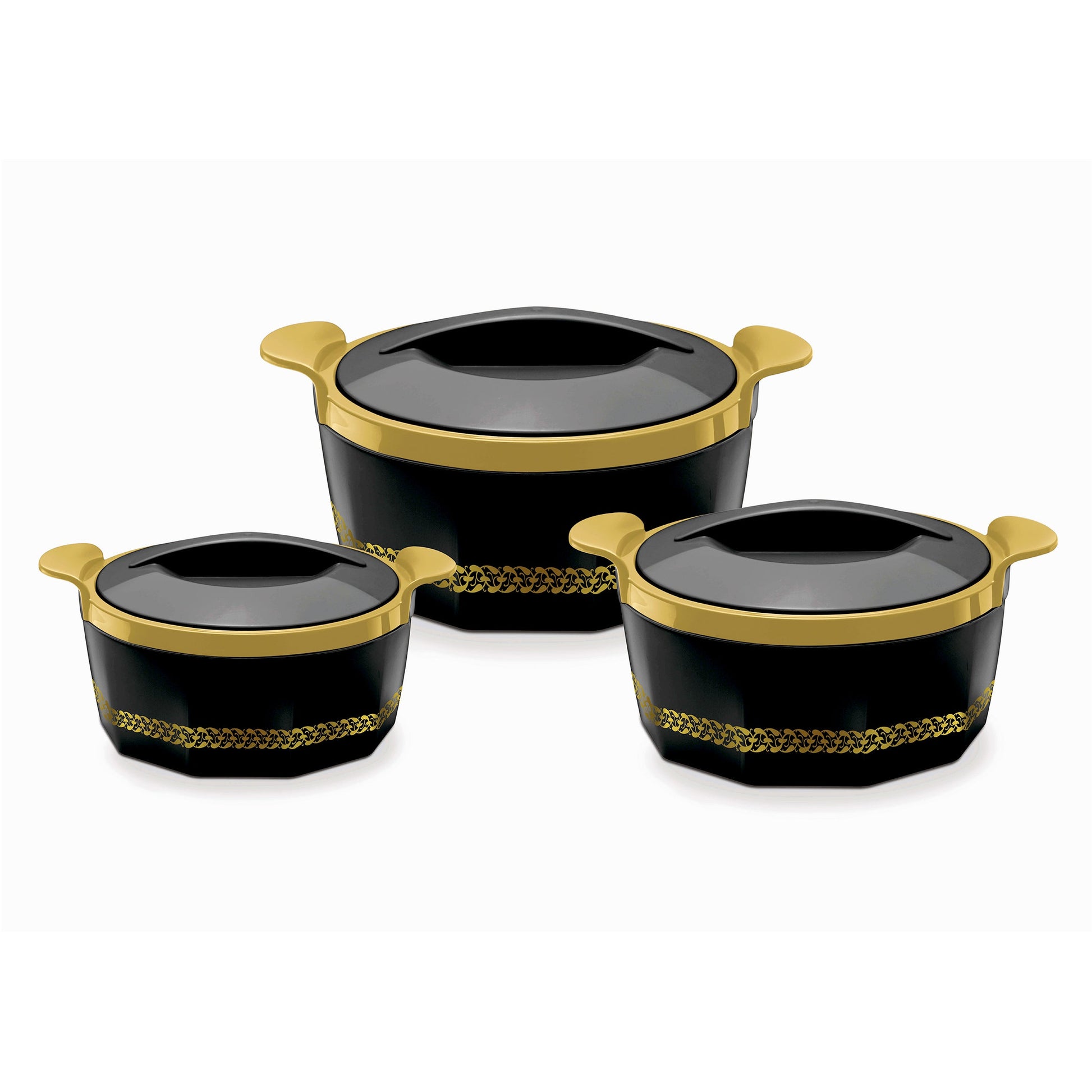 Hot Pots - FIONNA - Black - 3 Pcs Set
