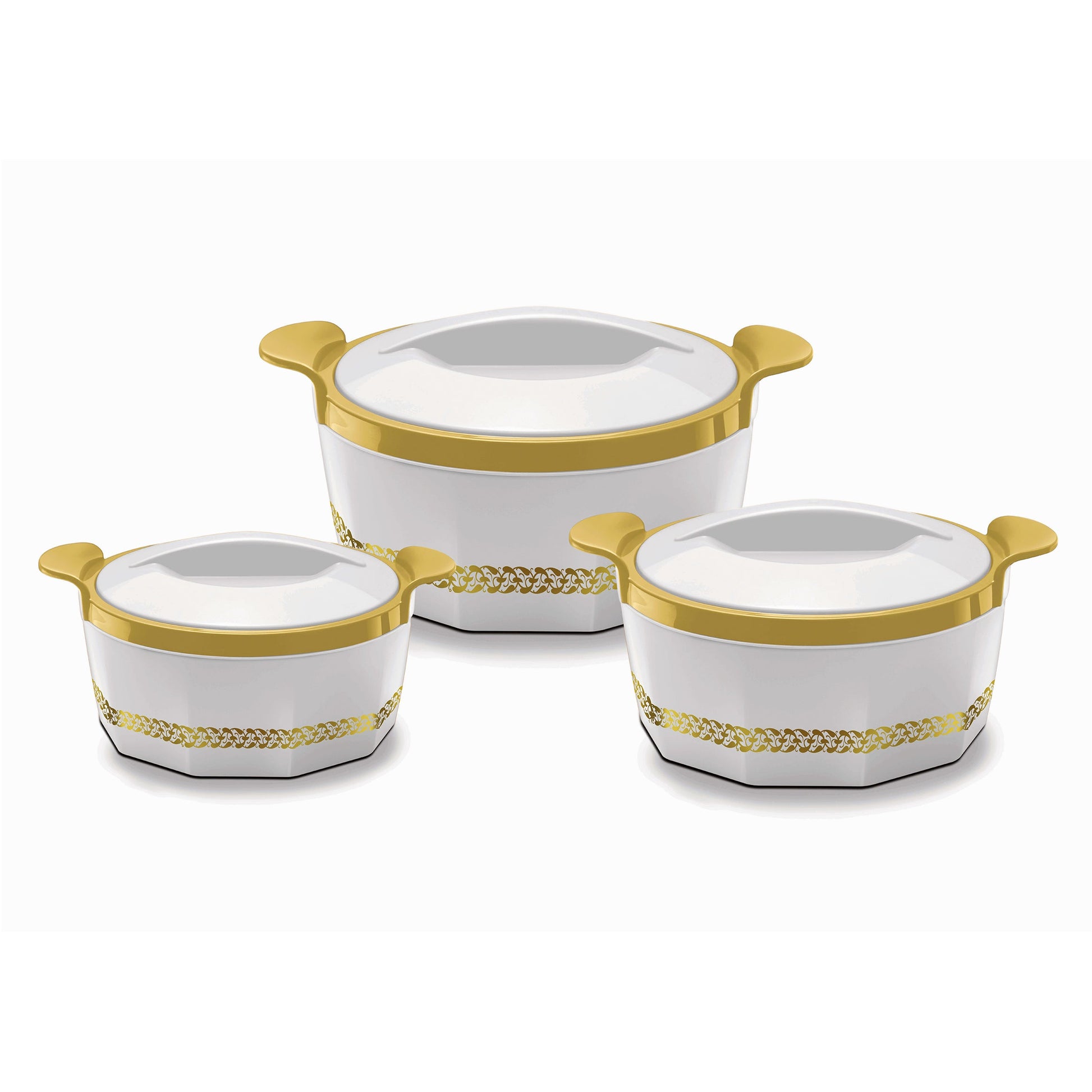 Hot Pots - FIONNA - White - 3 Pcs Set