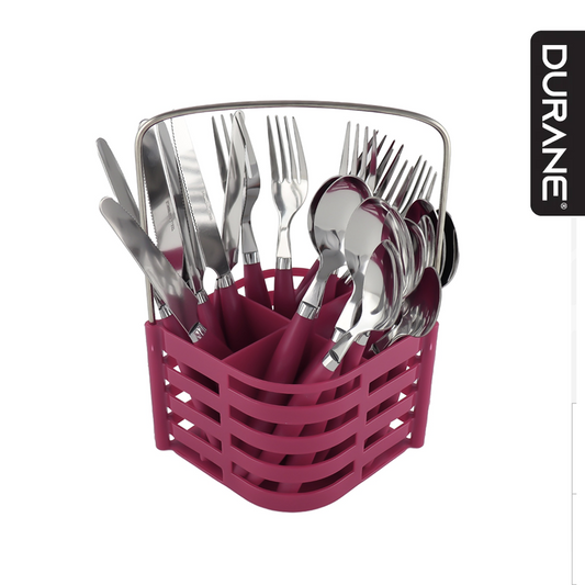 Durane Cutlery Set 24pc - Purple