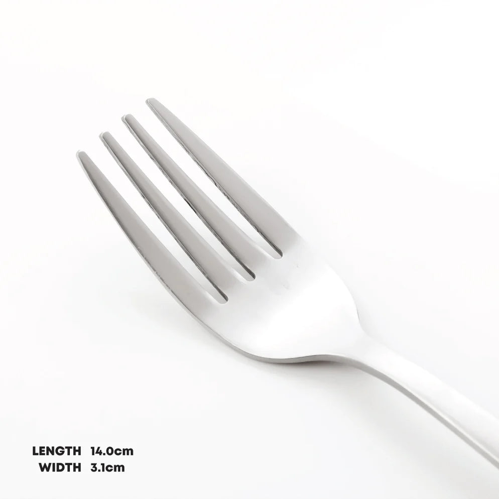 Durane Stainless Steel Dessert Fork Cutlery Set 4pc