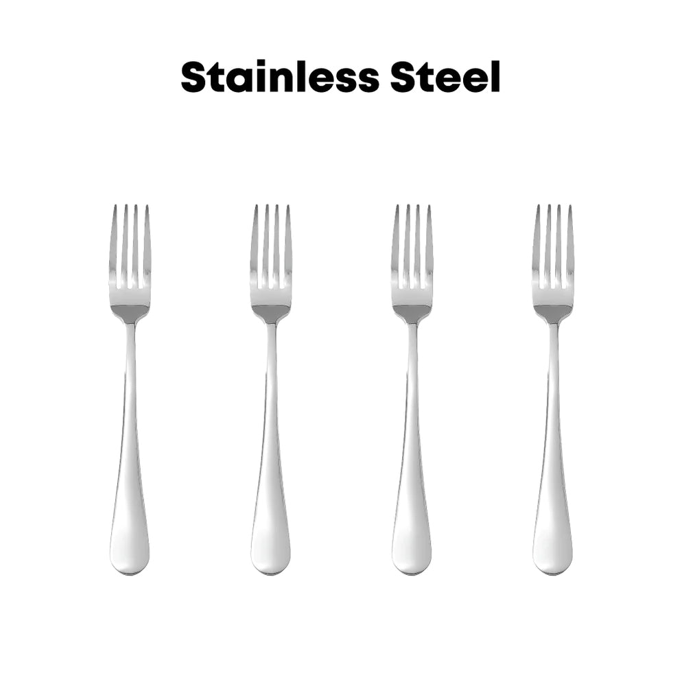 Durane Stainless Steel Dessert Fork Cutlery Set 4pc