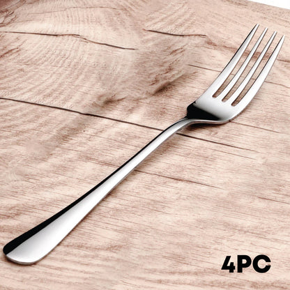 Durane Stainless Steel Table Fork Cutlery Set 4pc