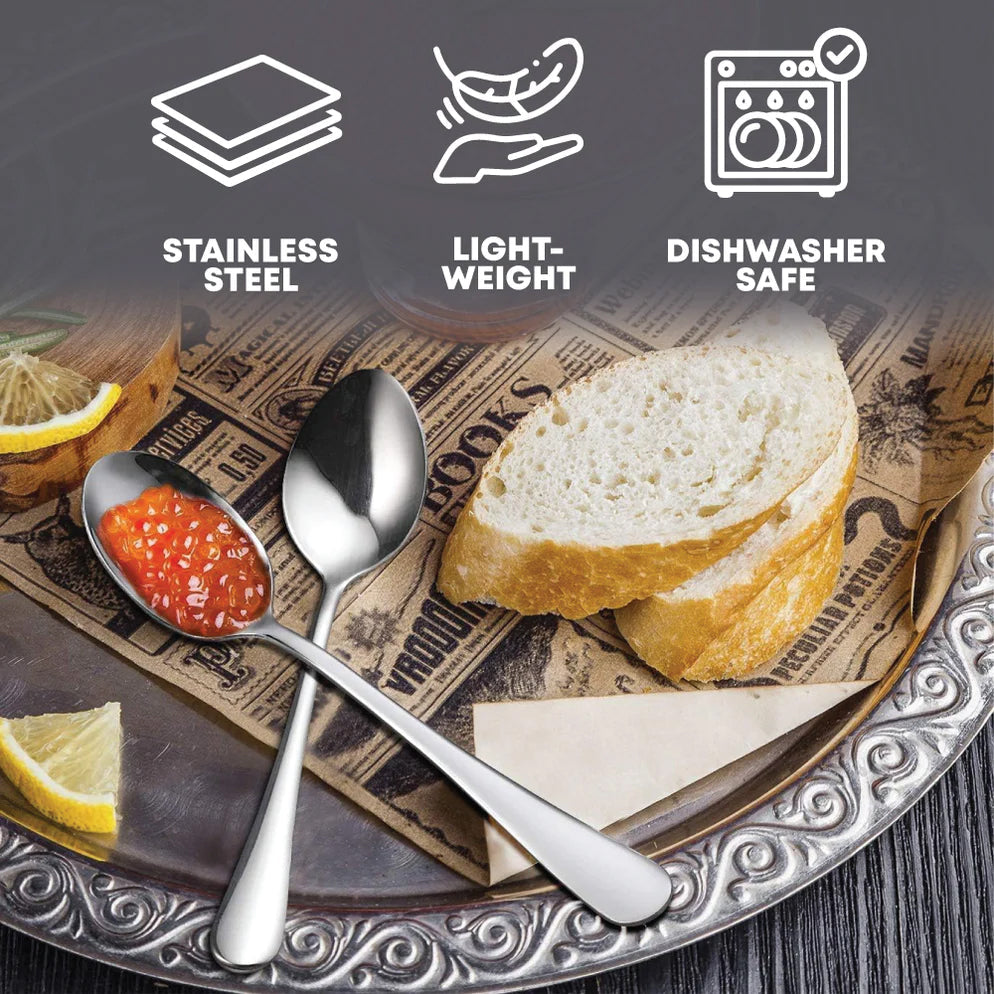 Durane Stainless Steel Table Spoon Cutlery Set 4pc