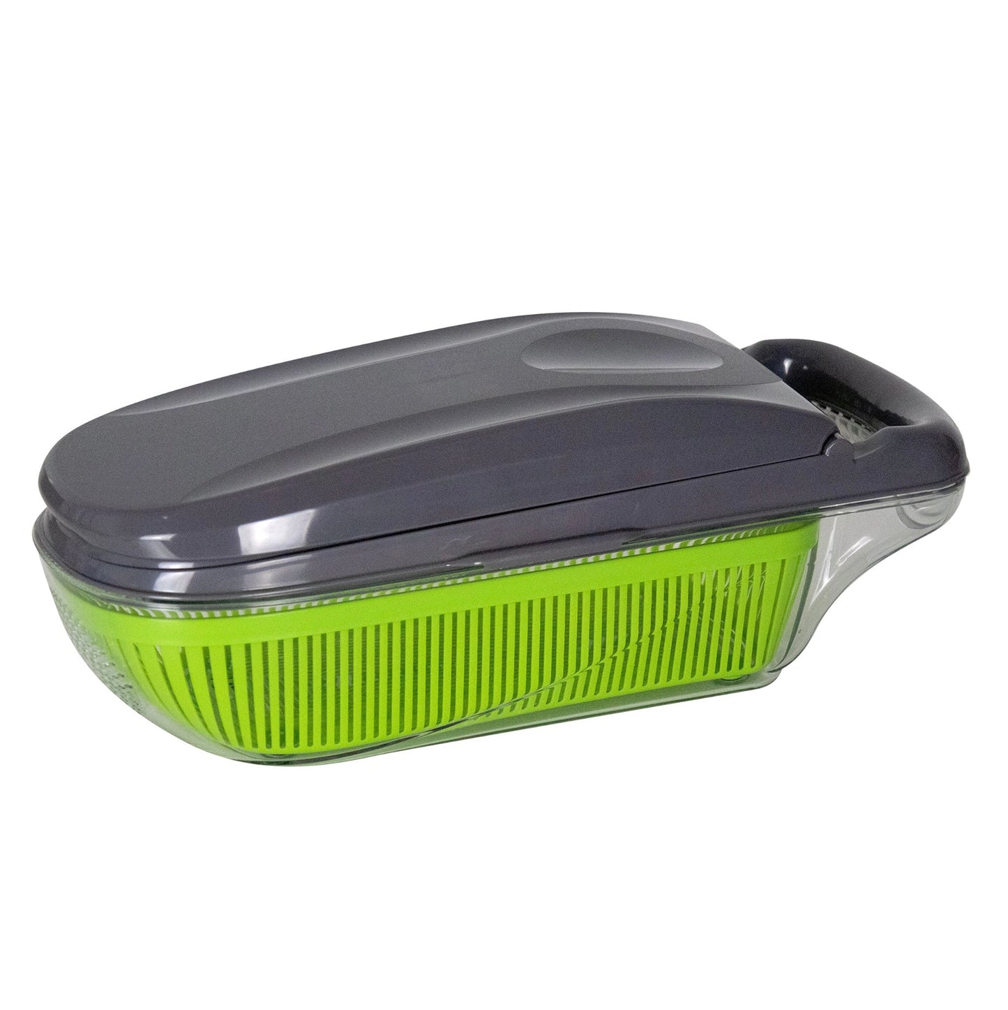 Durane Vegetable Slicer-Dicer Set 15pc Green