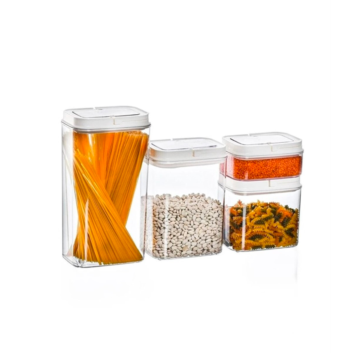 Vacuum Food Container 4Pc Set