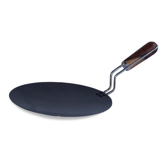Iron Tawa Wire Wood Handle - 10 Inches