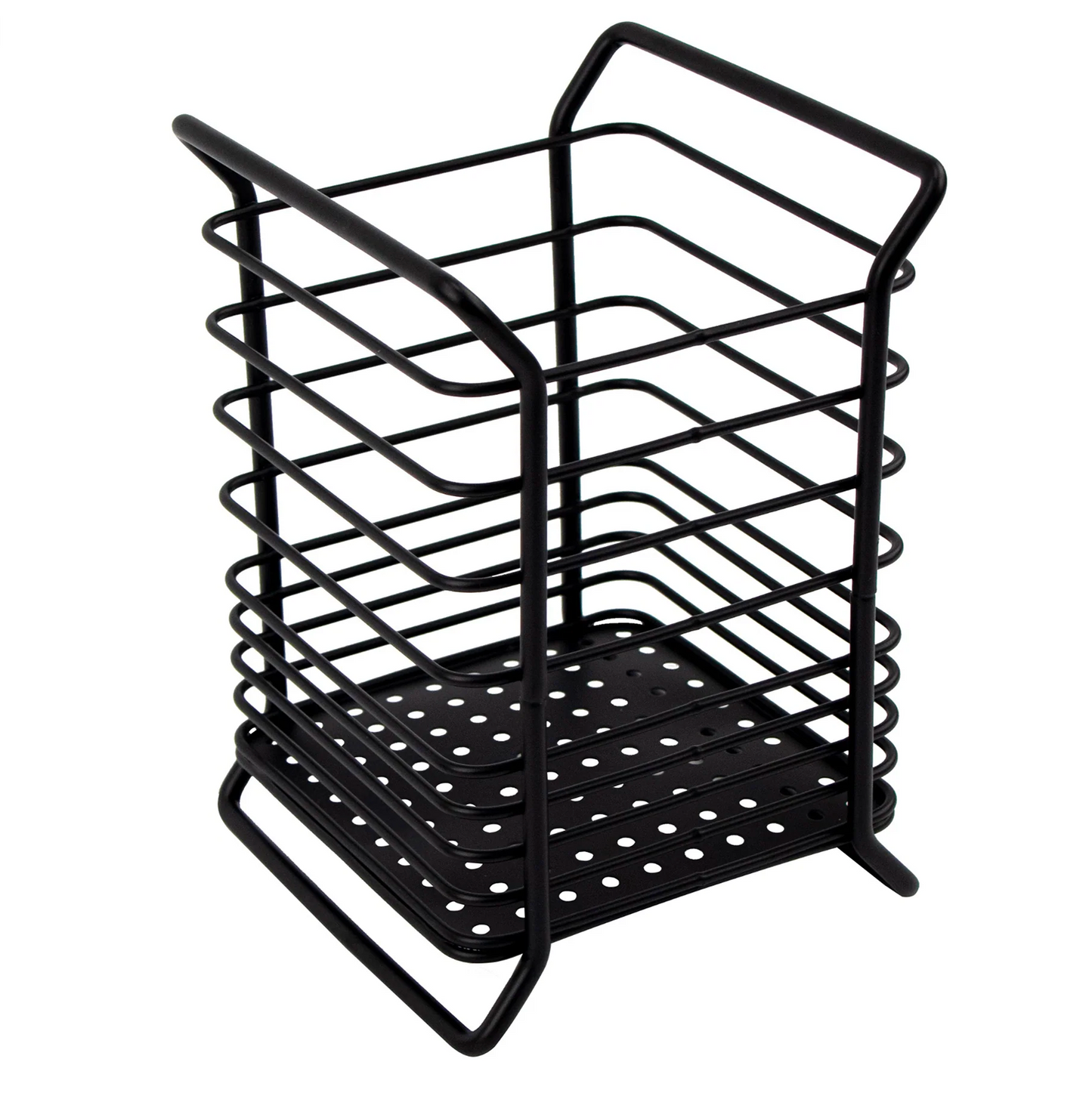 Durane Utensil Holder Square Black
