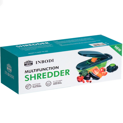 Durane Vegetable Slicer-Dicer Set 15pc Green