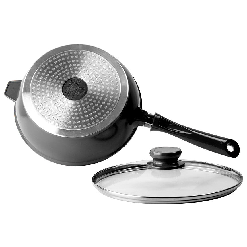 Ceramic Coated Saute Pan - Induction Base - NEA - Black - 24 cm