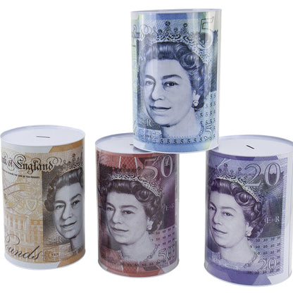 Coin Box Pound Sterling - 15cm X 22cm