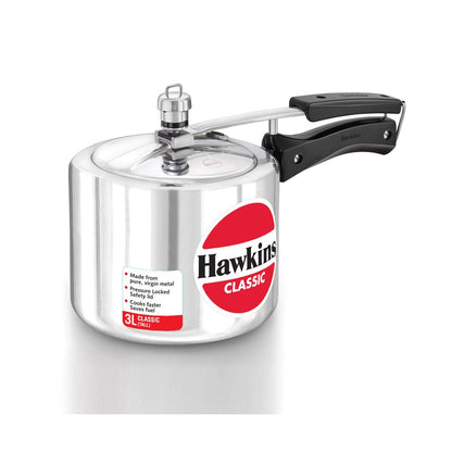 Hawkins Pressure Cooker - CLASSIC - Silver - 3 L Tall