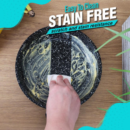 Glaxa Hard Anodized Non-Stick Induction Base Frying Pan - 28cm