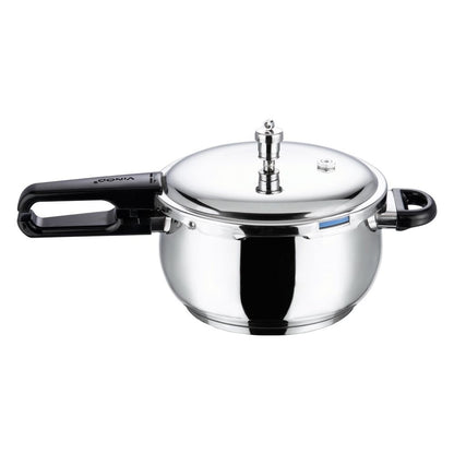 VINOD-Stainless Steel Pressure Cooker-2.5 L - Induction Base - SPLENDID PLUS -2.5 L