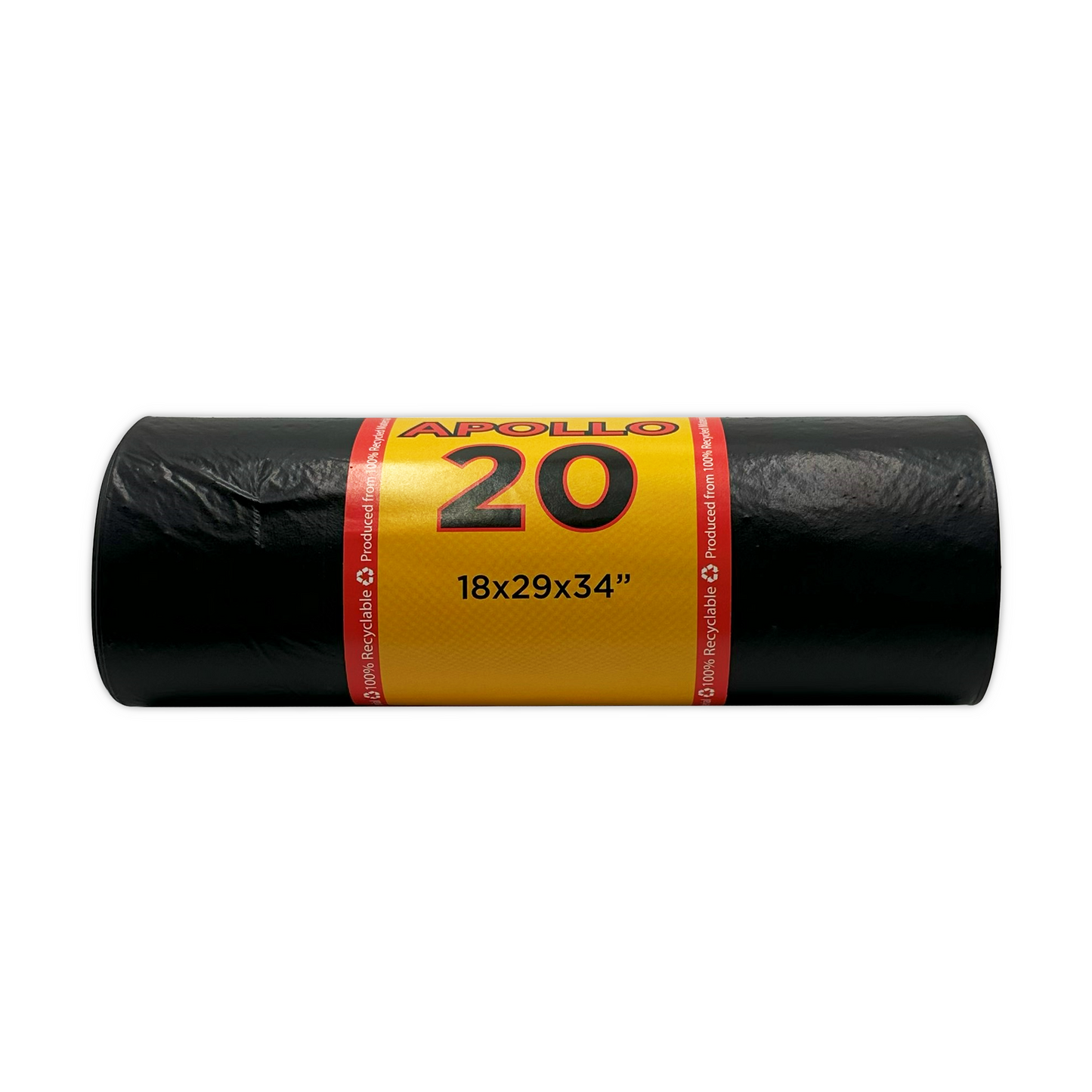 Heavy Duty Black Bin Bags / Liners 20 Pcs Roll