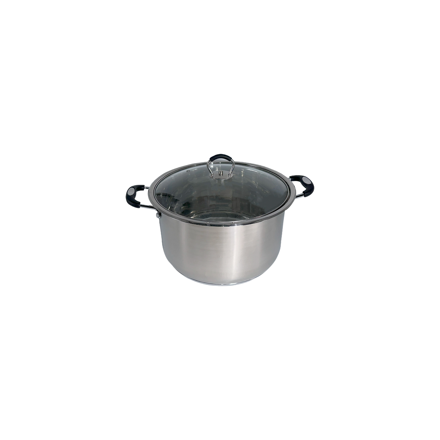 Glaxa Stainless Steel Induction Base Casserole/Pots With Lid - 22cm