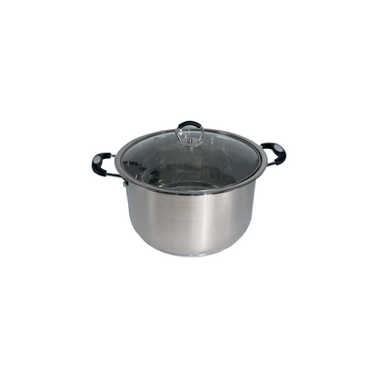 Glaxa Stainless Steel Induction Base Casserole/Pots With Lid - 26cm