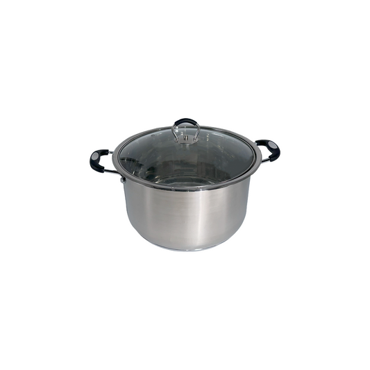 Glaxa Stainless Steel Induction Base Casserole/Pots With Lid - 26cm
