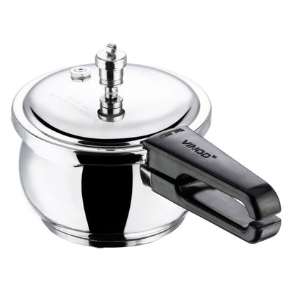VINOD-Stainless Steel Pressure Cooker -1.5 L- Induction Base - SPLENDID PLUS -1.5 L