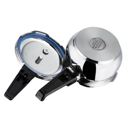 VINOD-Stainless Steel Pressure Cooker -3.5 L- Induction Base - SPLENDID PLUS - 3.5 L