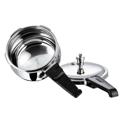 VINOD-Stainless Steel Pressure Cooker -1.5 L- Induction Base - SPLENDID PLUS -1.5 L